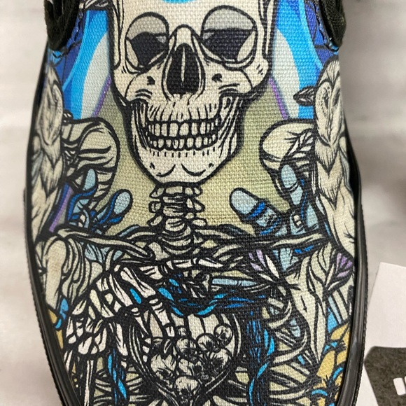 Vans Skull Slip Ons - Picture 3 of 10